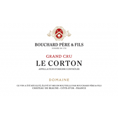 Bouchard Pere & Fils Le Corton Grand Cru 2021 (3x75cl)