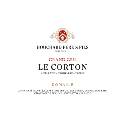 Bouchard Pere & Fils Le Corton Grand Cru 2022 (6x75cl)