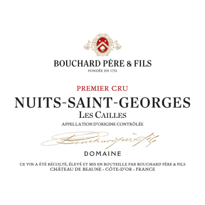 Bouchard Pere & Fils Nuits-Saint-Georges 1er Cru Les Cailles 2022 (6x75cl)