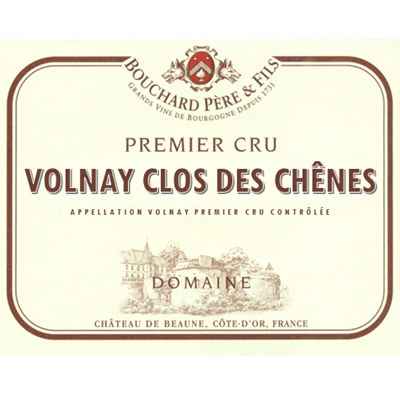 Bouchard Pere & Fils Volnay 1er Cru Clos des Chenes 2017 (6x75cl)