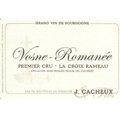 Jacques Cacheux Vosne-Romanee 1er Cru La Croix Rameau 2019 (6x75cl)