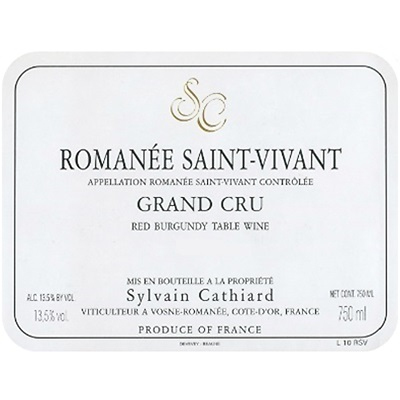 Sylvain Cathiard Romanee-Saint-Vivant Grand Cru 2015 (3x75cl)