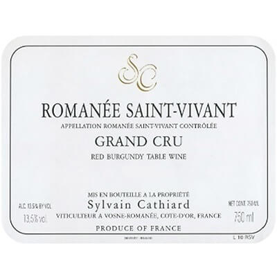 Sylvain Cathiard Romanee-Saint-Vivant Grand Cru 2011 (1x75cl)
