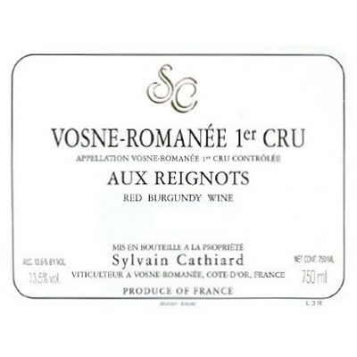 Sylvain Cathiard Vosne-Romanee 1er Cru Aux Reignots 2014 (6x75cl)
