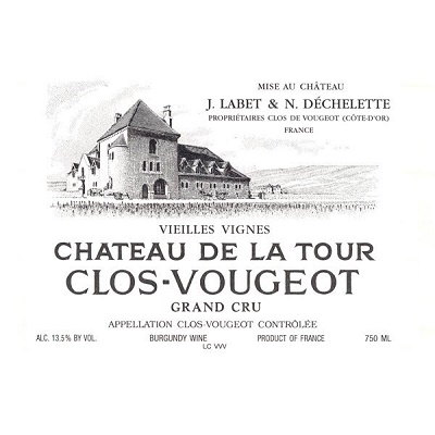 Chateau de la Tour Clos de Vougeot Grand Cru VV 2013 (12x75cl)