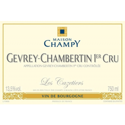 Champy Gevrey Chambertin 1er Cru Les Cazetiers 2009 (12x75cl)