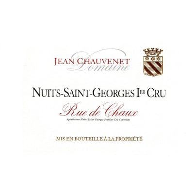 Jean Chauvenet Nuits-Saint-Georges 1er Cru Rue de Chaux 2019 (6x75cl)
