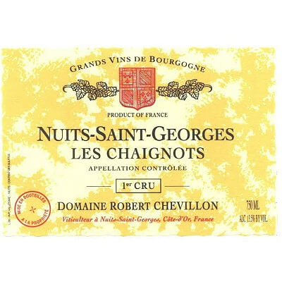 Robert Chevillon Nuits-Saint-Georges 1er Cru Les Chaignots 2022 (12x75cl)