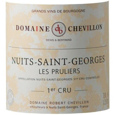 Robert Chevillon Nuits-Saint-Georges 1er Cru Les Pruliers 2022 (6x75cl)