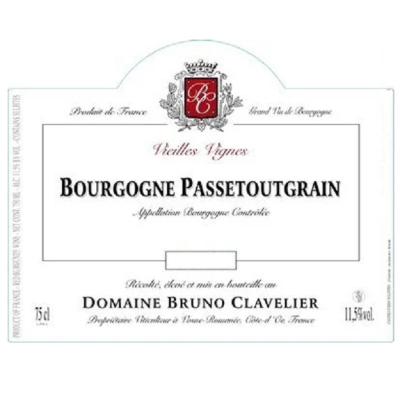 Bruno Clavelier Bourgogne Passetoutgrains 2022 (12x75cl)