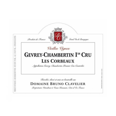 Bruno Clavelier Gevrey-Chambertin 1er Cru Les Corbeaux 2014 (1x75cl)