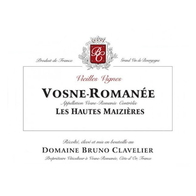 Bruno Clavelier Vosne-Romanee Les Hautes Maizieres 2018 (6x75cl)