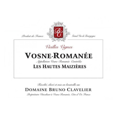 Bruno Clavelier Vosne-Romanee Les Hautes Maizieres 2021 (6x75cl)