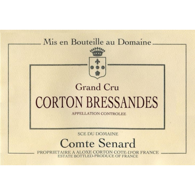 Comte Senard Corton Bressandes Grand Cru 2012 (12x75cl)