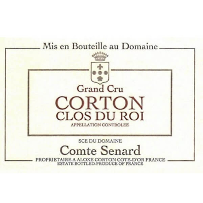 Comte Senard Corton Grand Cru Clos des Meix 2020 (6x75cl)