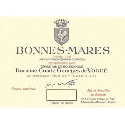 Comte Georges de Vogue Bonnes-Mares Grand Cru 2012 (6x75cl)