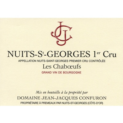 Jean-Jacques Confuron Nuits-Saint-Georges 1er Cru Les Chaboeufs 2019 (6x75cl)