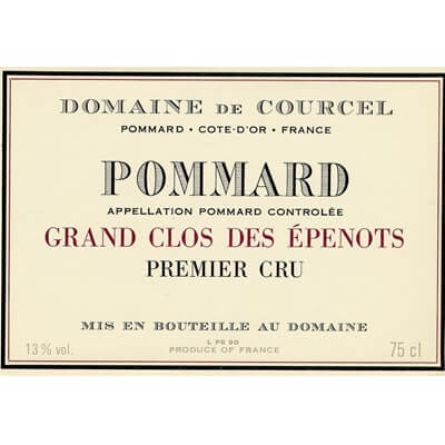 Courcel Pommard 1er Cru Grand Clos des Epenots 2003 (12x75cl)
