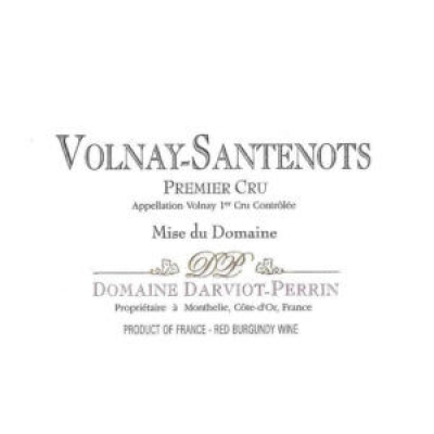 Darviot Perrin Volnay 1er Cru Les Santenots 2016 (12x75cl)