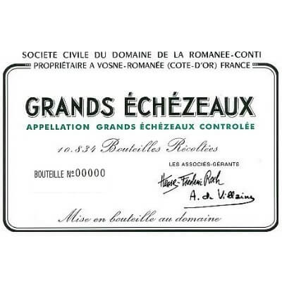 Domaine de la Romanee-Conti Grands Echezeaux Grand Cru 2018 (6x75cl)