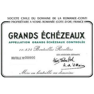 Domaine de la Romanee-Conti Grands Echezeaux Grand Cru 1999 (1x75cl)