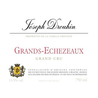 Joseph Drouhin Grands-Echezeaux Grand Cru 2021 (6x75cl)