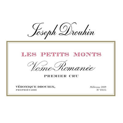 Joseph Drouhin Vosne-Romanee 1er Cru Petits Monts 2015 (6x75cl)