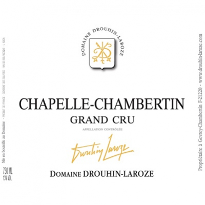 Drouhin-Laroze Chapelle-Chambertin Grand Cru 2017 (6x75cl)