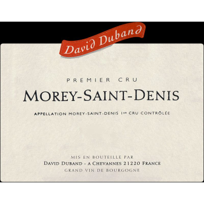 David Duband Morey-Saint-Denis 2022 (3x150cl)