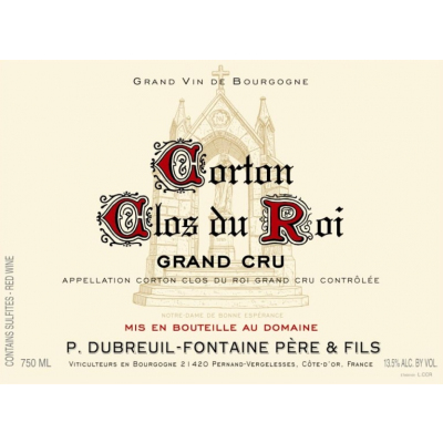 Dubreuil Fontaine Corton Grand Cru Le Clos du Roi 2021 (6x75cl)