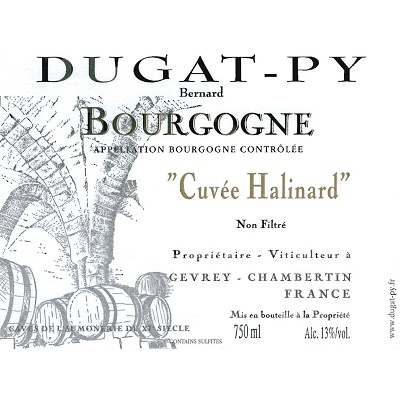 Bernard Dugat-Py Bourgogne Cuvee Halinard Rouge 2015 (12x75cl)