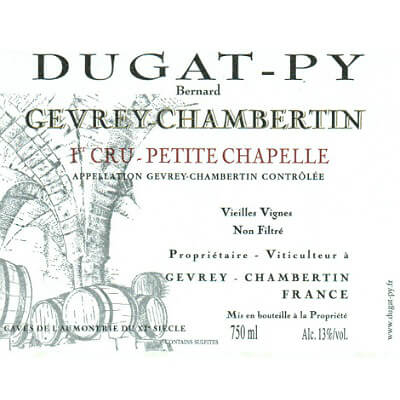 Bernard Dugat-Py Gevrey-Chambertin 1er Cru Petite Chapelle 2019 (6x75cl)
