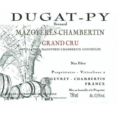 Dugat-Py Mazoyeres-Chambertin Grand Cru 2022 (3x75cl)