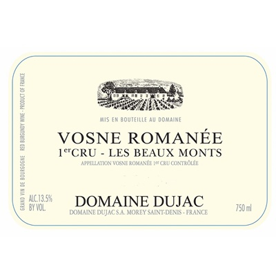 Dujac Vosne-Romanee 1er Cru Beaux Monts 2016 (6x75cl)