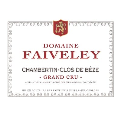 Faiveley Chambertin-Clos De Beze Grand Cru 2007 (6x75cl)