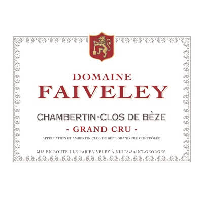 Faiveley Chambertin-Clos De Beze Grand Cru 2013 (1x300cl)