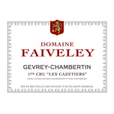 Faiveley Gevrey-Chambertin 1er Cru Les Cazetiers 2018 (3x150cl)