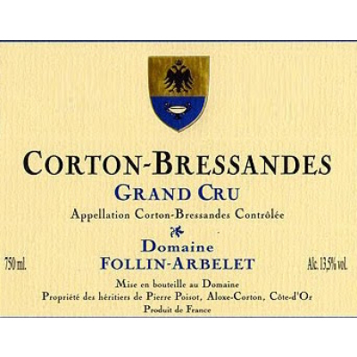 Follin-Arbelet Corton Bressandes Grand Cru 2019 (6x75cl)