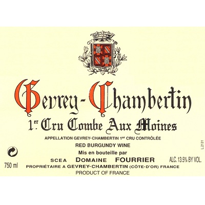 Fourrier Gevrey-Chambertin 1er Cru Combe aux Moines 2013 (1x900cl)
