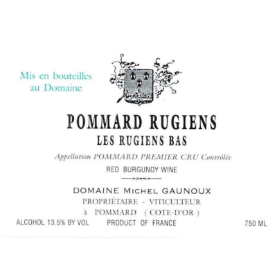 Michel Gaunoux Pommard 1er Cru Les Rugiens 2019 (6x75cl)