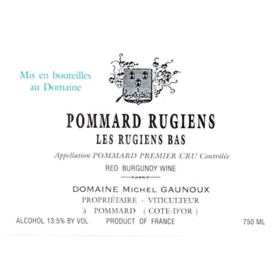 Michel Gaunoux Pommard 1er Cru Les Rugiens 2013 (6x75cl)