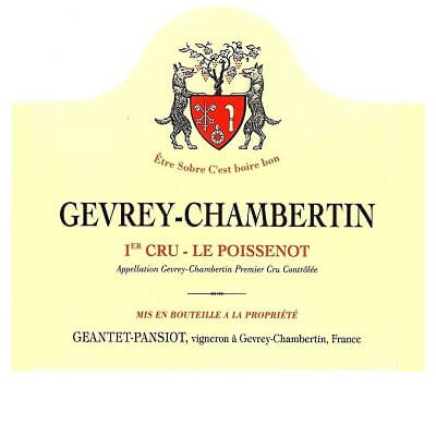 Geantet-Pansiot Gevrey-Chambertin 1er Cru Le Poissenot 2017 (12x75cl)