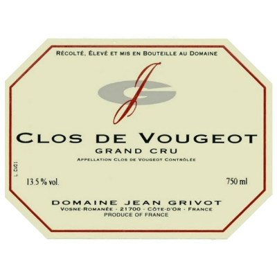 Jean Grivot Clos-de-Vougeot Grand Cru 2015 (6x75cl)