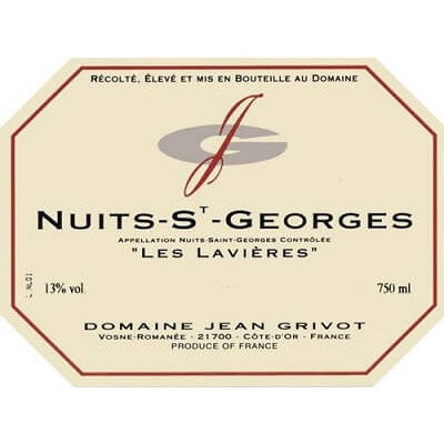 Jean Grivot Nuits-Saint-Georges Aux Lavieres 2015 (1x75cl)
