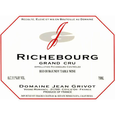 Jean Grivot Richebourg Grand Cru 2003 (6x75cl)