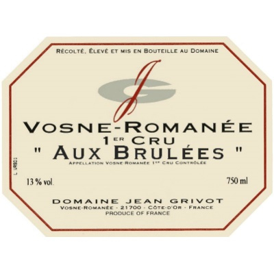 Jean Grivot Vosne-Romanee 1er Cru Aux Brulees 2011 (6x75cl)