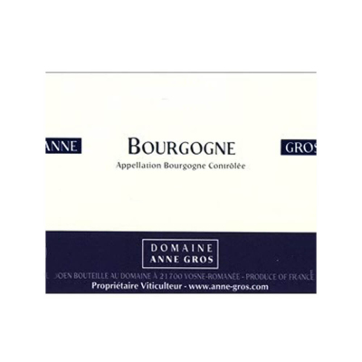 Anne Gros Bourgogne Rouge 2019 (6x75cl)