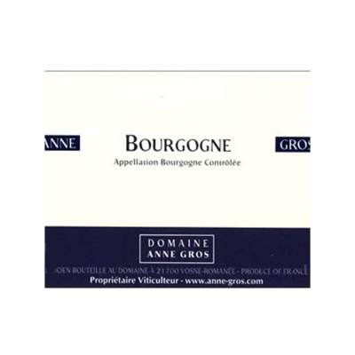 Anne Gros Bourgogne Rouge 2022 (12x75cl)