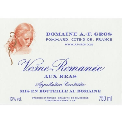 Anne-Francoise Gros Vosne-Romanee Aux Reas 2021 (6x75cl)