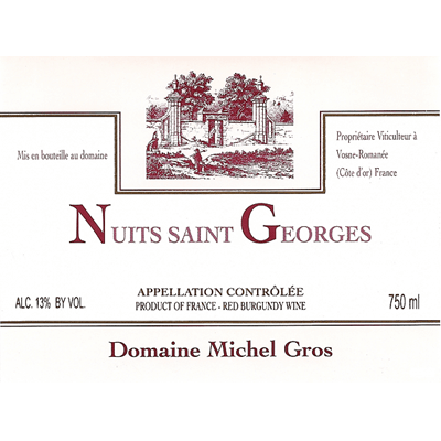 Michel Gros Nuits-Saint-Georges 2017 (6x75cl)